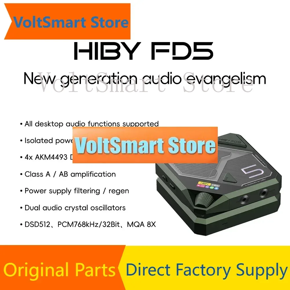 Dac Akm4493 Usb Dsd512 - VoltSHiby Fd5 Usb Wireless Headphone Amp