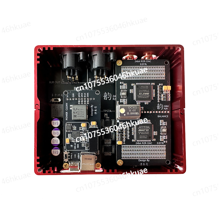 R2R Dac Balanced Xlr - Supports Coaxial/Bluetooth USB Input 24-bit 192K