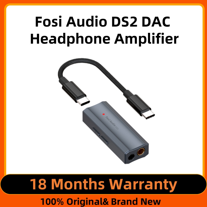 Dac With Headphone Amp Balanced - Fosi Audio DS2 New Mini Audio