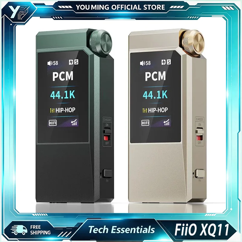 Dac With Headphone Amp Balanced - FiiO QX11 Portable DAC Headphone Amplifier