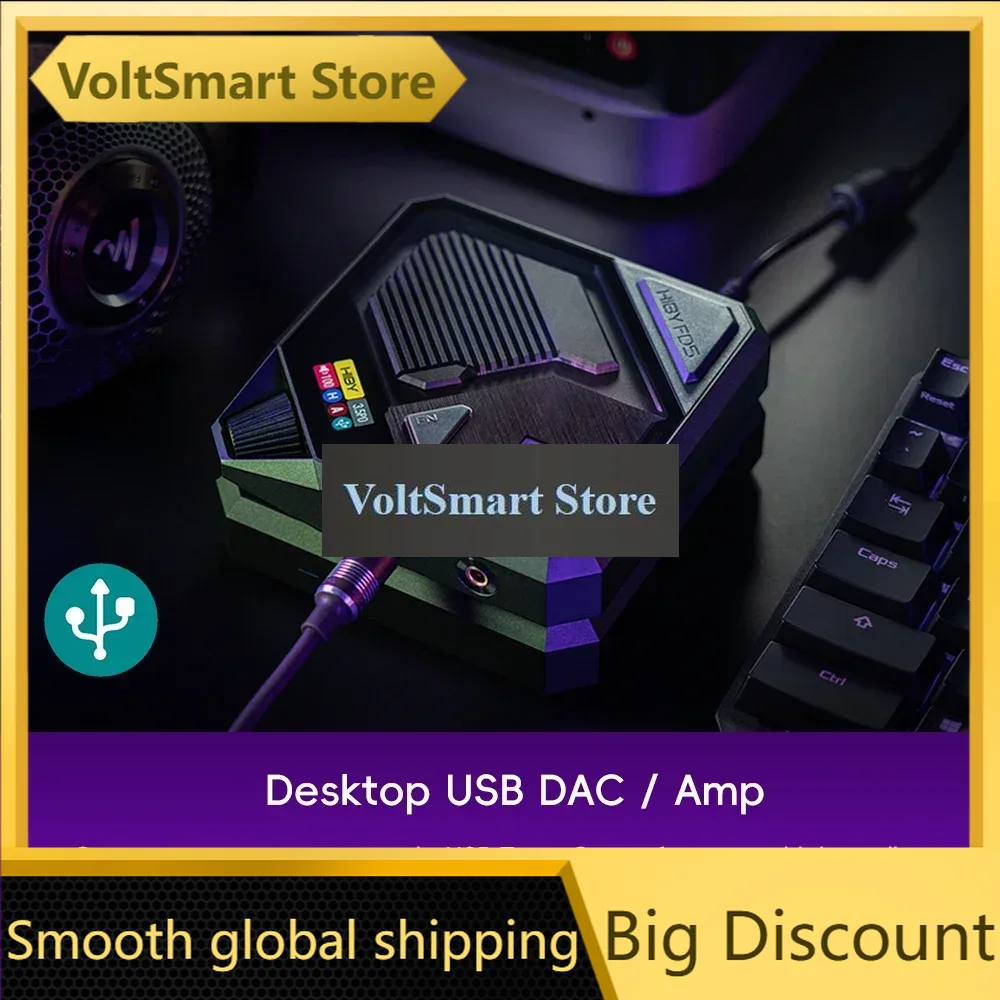 VoltSHiby Fd5 Usb Wireless Hea - Dac Akm4493 Usb Dsd512 评论和价格