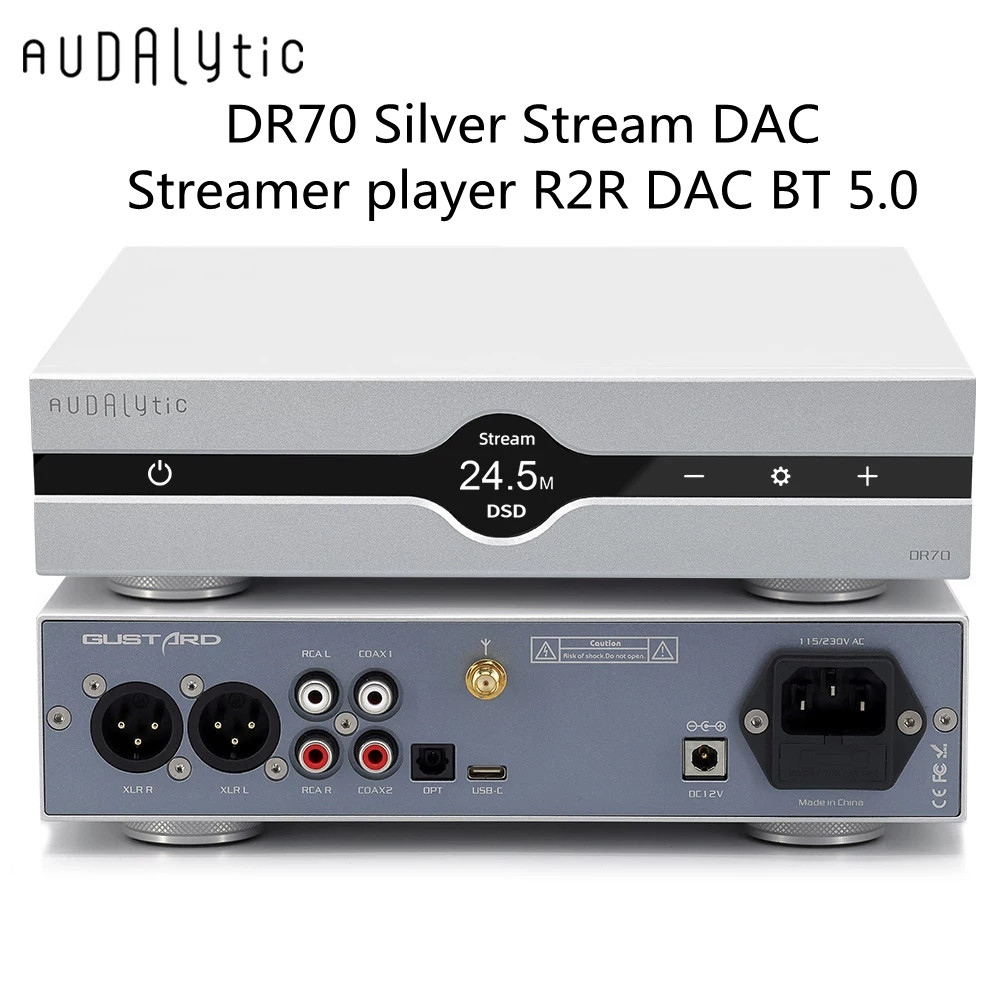Audalytic DAC-DR70 /N HP70 AH9 - Dac Streamer Network Player 评论和价格