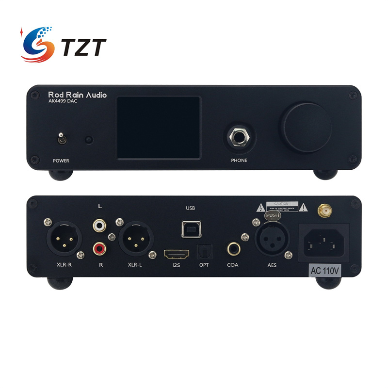 TZT Rod Rain Audio AK4499EX AK - Ak4499 Dac Decoder 评论和价格