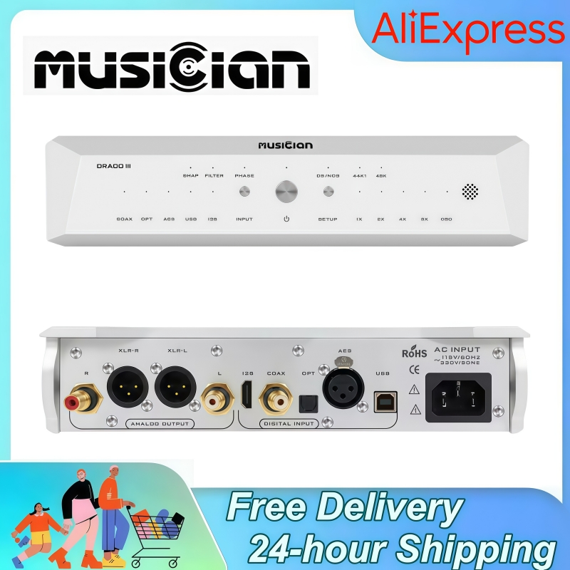 MUSICIAN Draco III R2R DAC ALT - R2R Dac Balanced Xlr 评论和价格