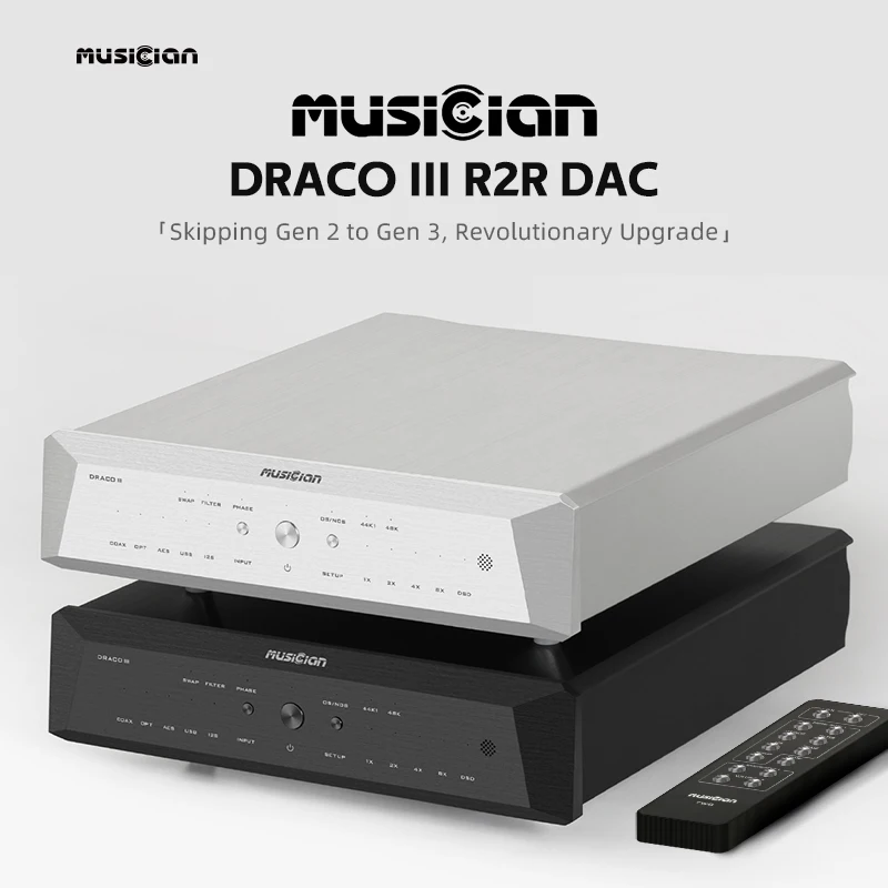 MUSICIAN Draco III R2R DAC ALT - R2R Dac Balanced Xlr 评论和价格