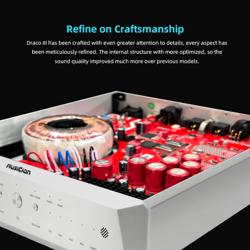 MUSICIAN Draco III R2R DAC ALT - R2R Dac Balanced Xlr 评论和价格