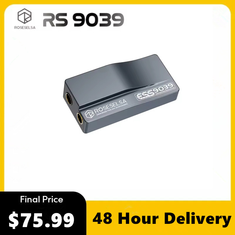 ROSESELSA RS9039 Portable Flag - Dac With Headphone Amp Balanced 评论和价格
