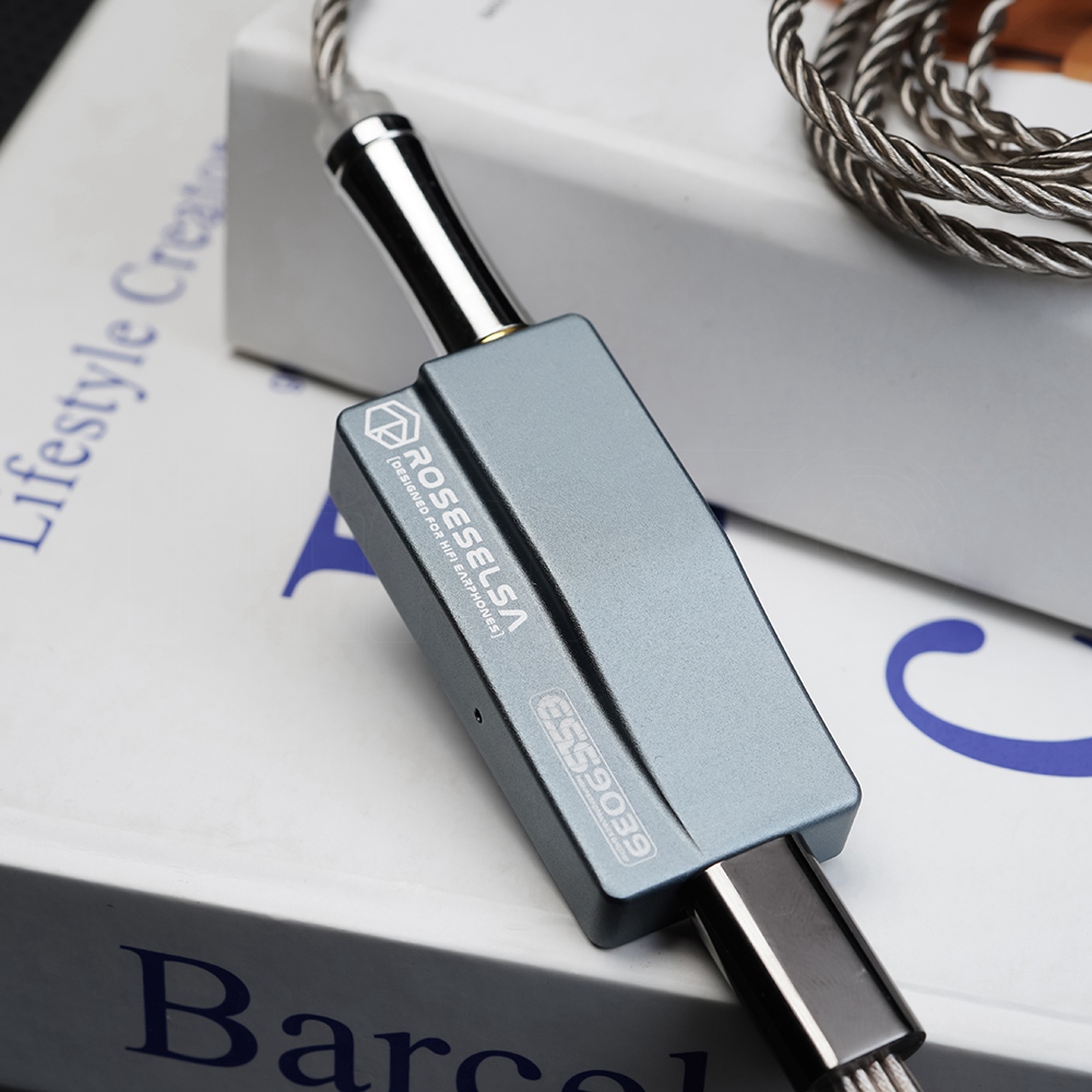 ROSESELSA RS9039 Portable Flag - Dac With Headphone Amp Balanced 评论和价格