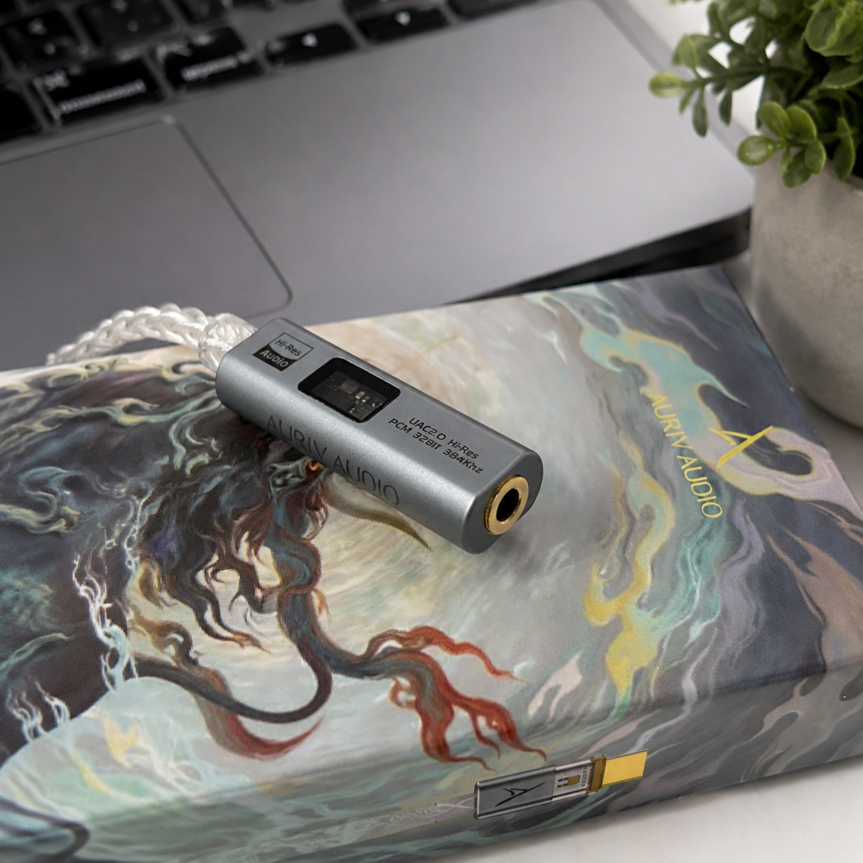 AURIV Kuilong USB‑C HiFi DAC A - Portable Dac Dongle Usb C 评论和价格