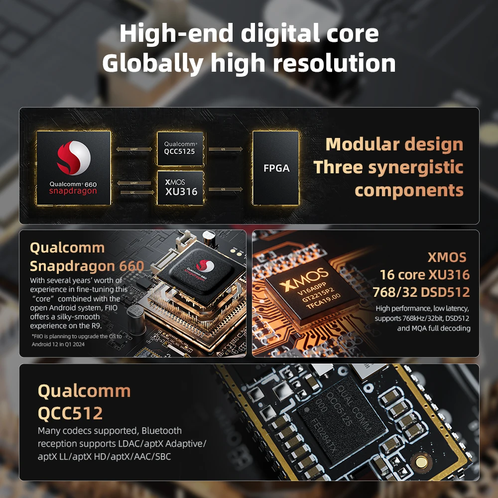 FiiO R9 Android Media streamer - Dac Streamer Network Player 评论和价格
