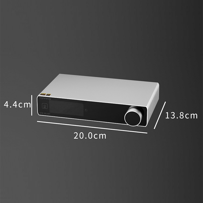 TOPPING E70 VELVET AK4499EX De - Dac Usb Coaxial Optical Bluetooth 评论和价格
