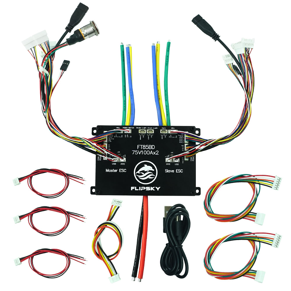 FLIPSKY FT85BD Dual ESC 84V 20 - Dual Ess9038 Dac 评论和价格