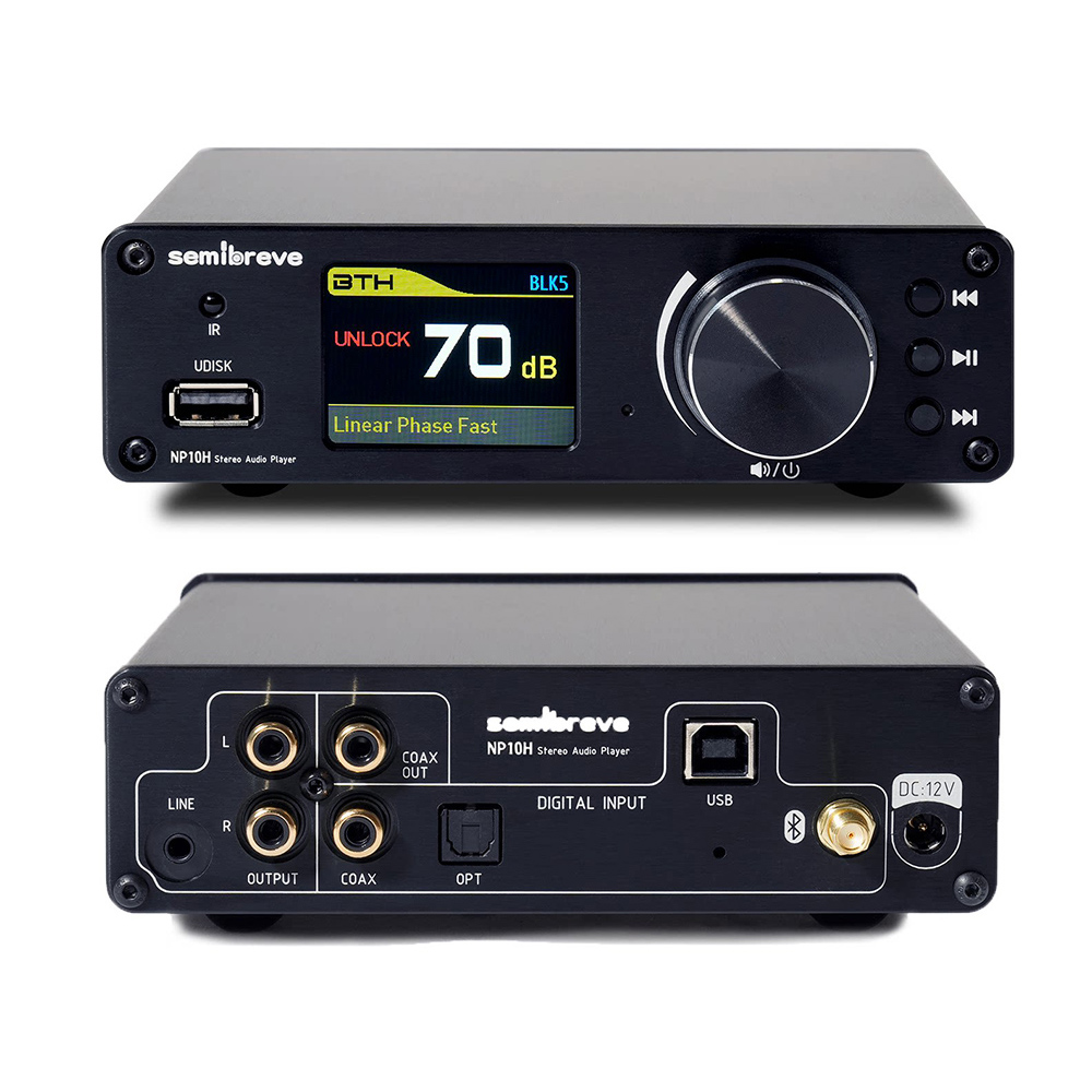NP10H Lossless Audio Decoder D - Dac Usb Coaxial Optical Bluetooth 评论和价格