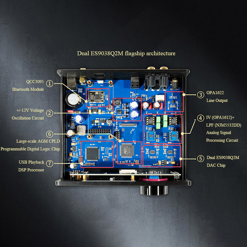 NP10H Lossless Audio Decoder D - Dac Usb Coaxial Optical Bluetooth 评论和价格