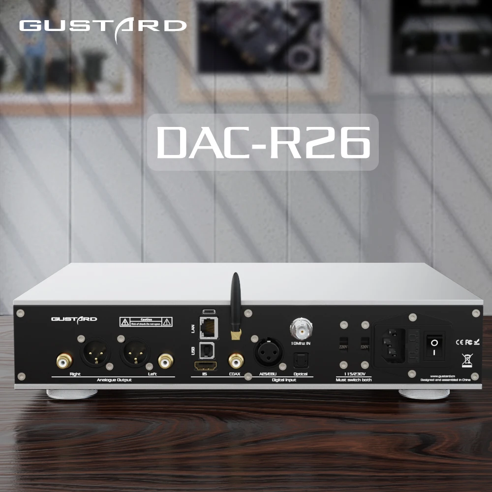GUSTARD DAC-R26 Discrete R2R D - R2R Dac Balanced Xlr 评论和价格