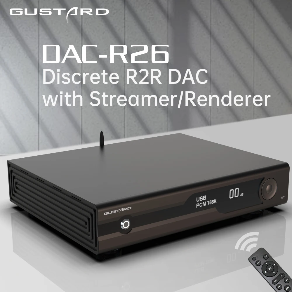 GUSTARD DAC-R26 Discrete R2R D - R2R Dac Balanced Xlr 评论和价格