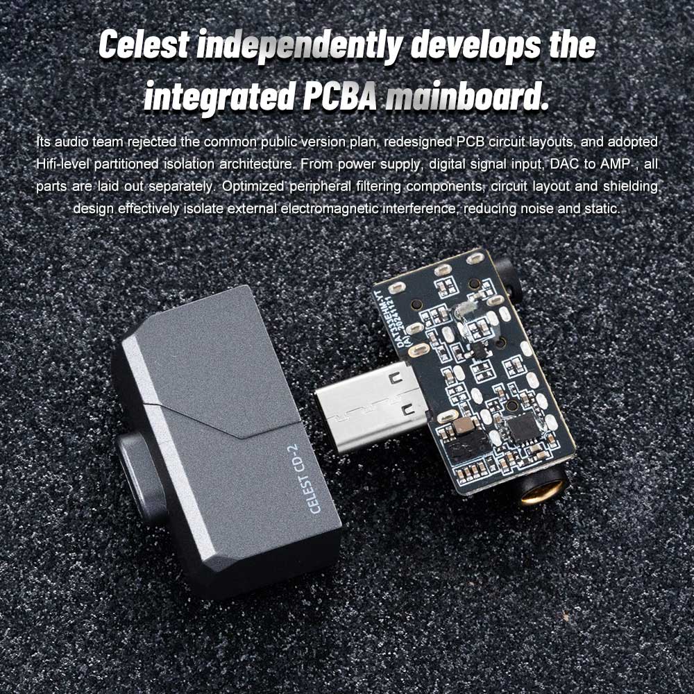 New Celest CD-2 Portable Audio - Dac With Headphone Amp Balanced 评论和价格