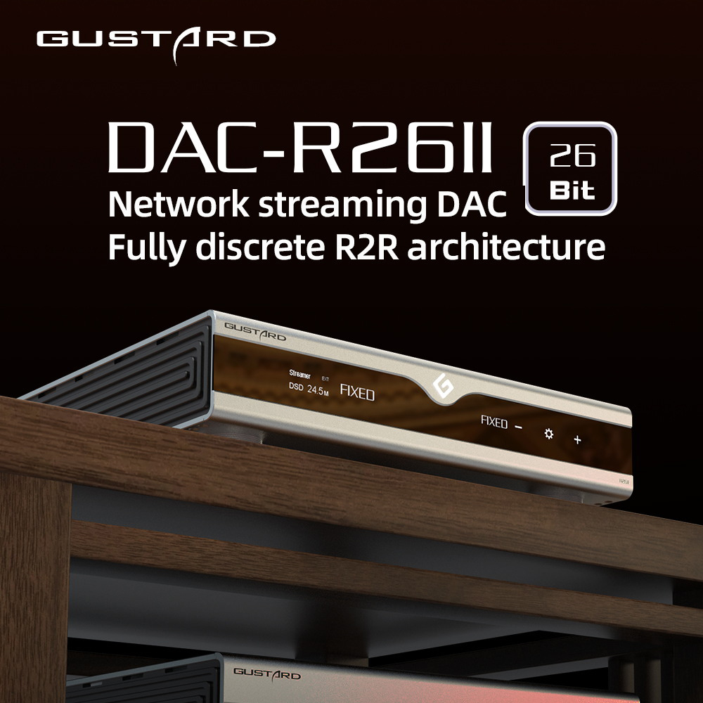 GUSTARD DAC-R26II HIFI Digital - R2R Dac Balanced Xlr 评论和价格