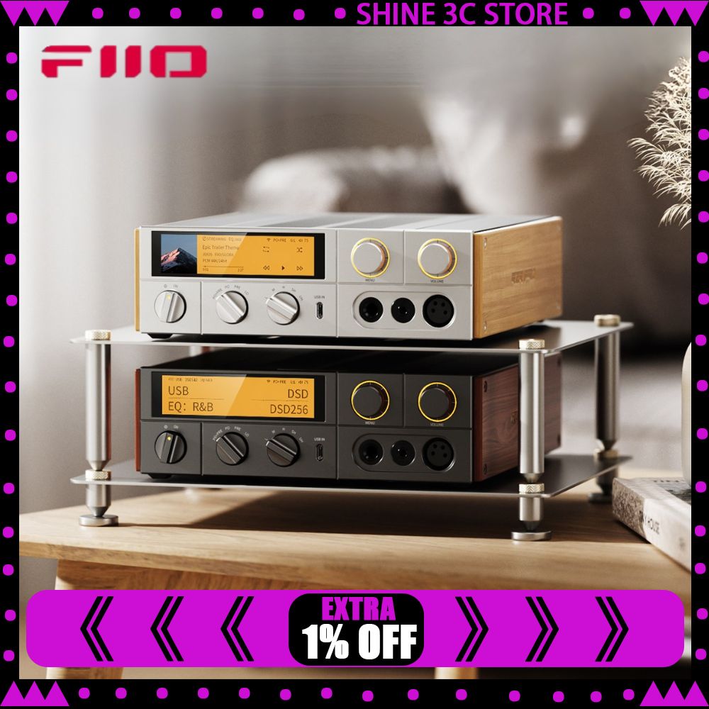 FiiO K17 R2R Desktop DAC Amp D - Dac With Headphone Amp Balanced 评论和价格
