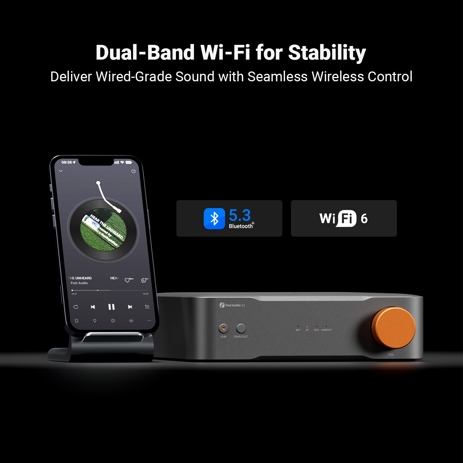 Fosi Audio S3 HiFi Music Strea - Dac Streamer Network Player 评论和价格