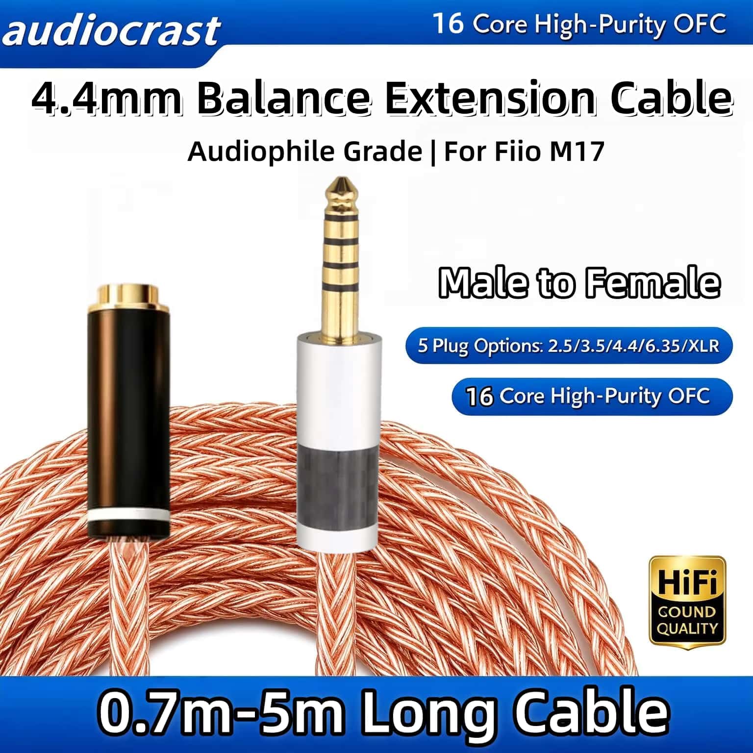 4.4mm Extension Cable Balanced - Dac With Headphone Amp Balanced 评论和价格