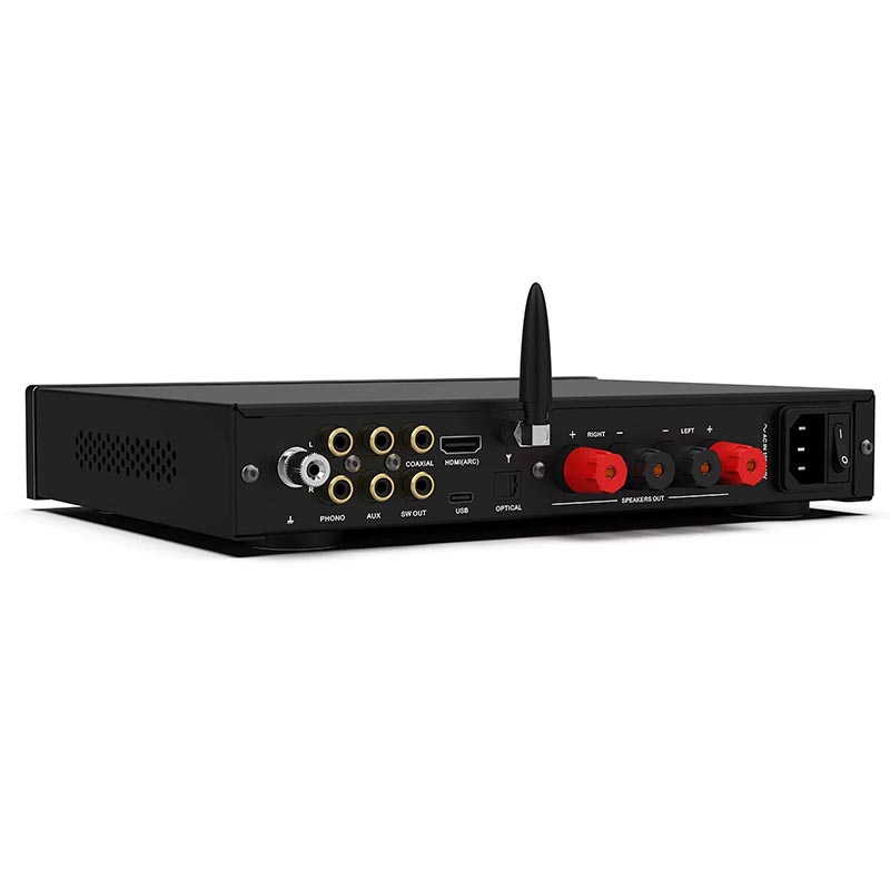 SMSL AS400 Power Amplifier DAC - Dac Usb Coaxial Optical Bluetooth 评论和价格
