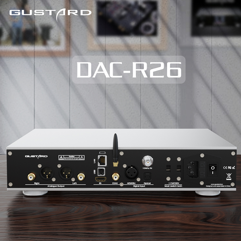Gustard DAC-R26 Discrete R2R D - R2R Dac Balanced Xlr 评论和价格
